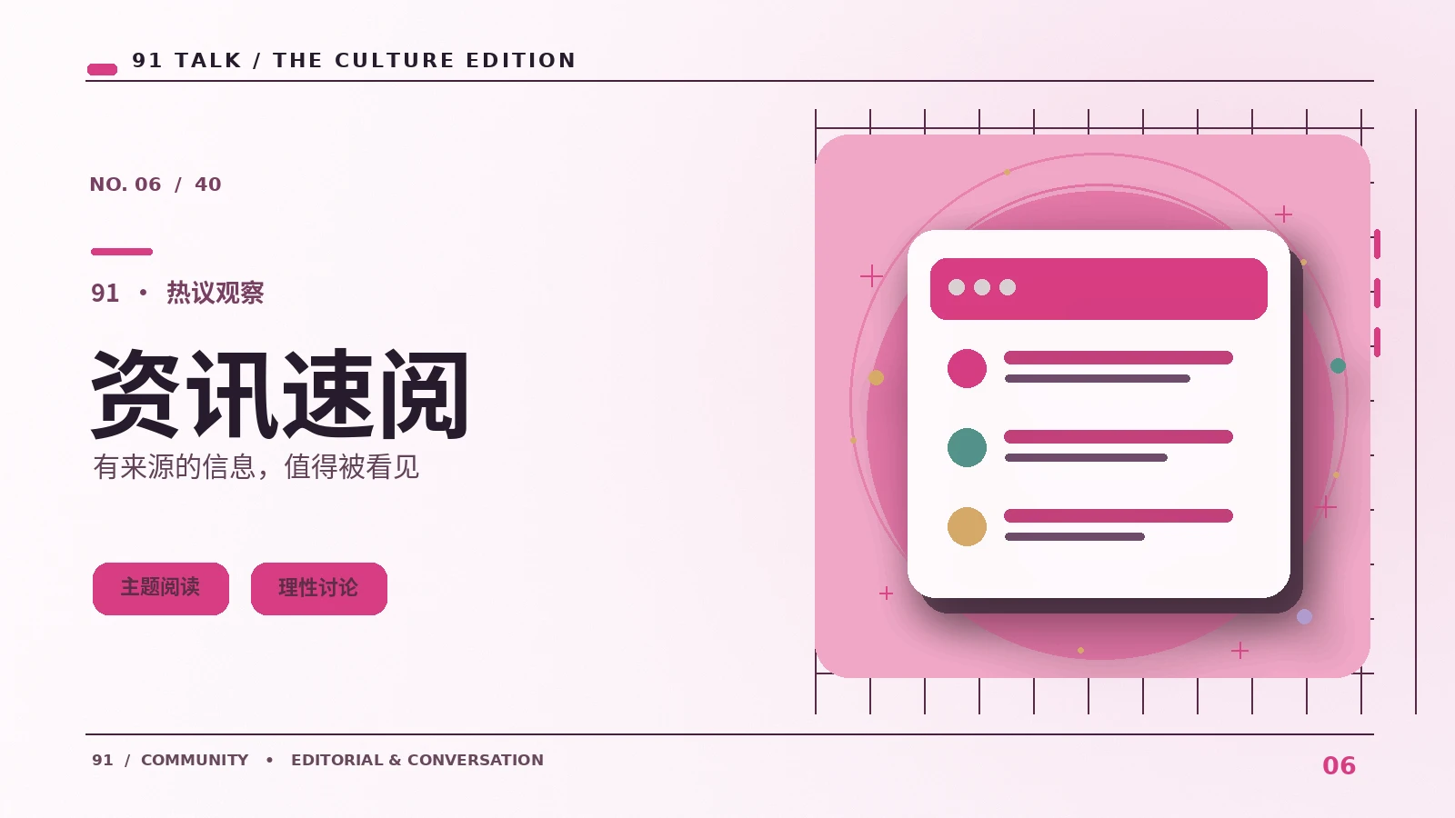 次元快报视觉素材